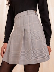 Friends Like These Grey Check Mini Skirt - Image 3 of 4