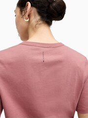 AllSaints Pink Gigi T-Shirt - Image 4 of 7