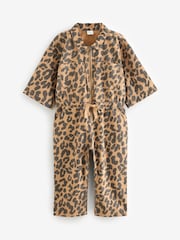 Animal Print Boilersuit (3-16yrs) - Image 5 of 8