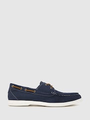 Schuh Pablo Suede Boat Shoes - Image 1 of 4