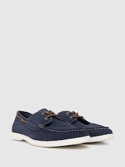 Schuh Pablo Suede Boat Shoes - Image 2 of 4