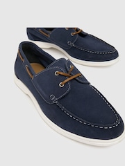 Schuh Pablo Suede Boat Shoes - Image 3 of 4