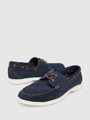 Schuh Pablo Suede Boat Shoes - Image 4 of 4