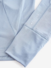 Pale Blue Active Open Back Soft Touch Top - Image 10 of 11