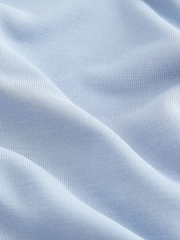 Pale Blue Active Open Back Soft Touch Top - Image 8 of 11