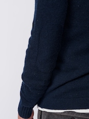 Aubin Bream Quarter Zip Wool Jumper - Image 5 of 6