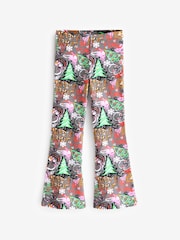 Grau/Weihnachten - Ausgestellte Leggings (3–16 J.) - Bild 5 von 7