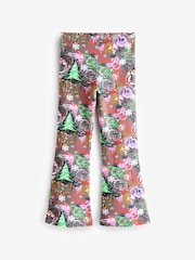 Grau/Weihnachten - Ausgestellte Leggings (3–16 J.) - Bild 6 von 7