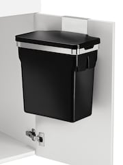 simplehuman Black 10L In-Cabinet Bin - Image 1 of 5