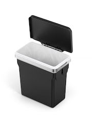 simplehuman Black 10L In-Cabinet Bin - Image 4 of 5