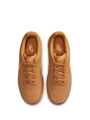 Braun - Nike Court Vision Low-Top-Turnschuhe - Bild 10 von 10