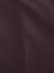 Burgundy Red Tailored Fit Tuxedo Suit Trousers - Image 8 of 8
