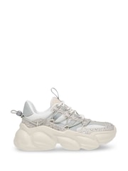 Silver Rhinestone - Steve Madden Spectator-R Trainers - Image 1 of 5