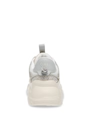 Silver Rhinestone - Steve Madden Spectator-R Trainers - Image 4 of 5