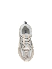 Silver Rhinestone - Steve Madden Spectator-R Trainers - Image 5 of 5