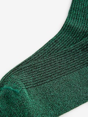 Grün - Socken mit Glitzer-Effekt, 1er-Pack - Bild 5 von 5