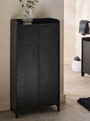 Black Storage Console Bathroom Cabinet - Image 1 of 8