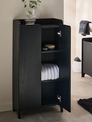Black Storage Console Bathroom Cabinet - Image 2 of 8