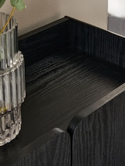 Black Storage Console Bathroom Cabinet - Image 3 of 8