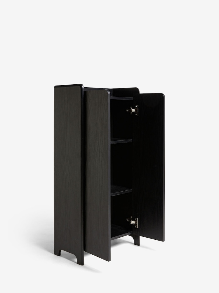 Black Storage Console Bathroom Cabinet - Image 8 of 8