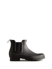 Hunter Mens Original Chelsea Boot Black Wellies - Image 1 of 4