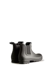 Hunter Mens Original Chelsea Boot Black Wellies - Image 3 of 4