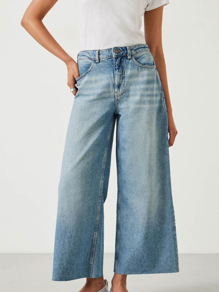 Hush Abi Cropped Wide Leg Jeans aus 100% Baumwolle - Bild 1 von 5
