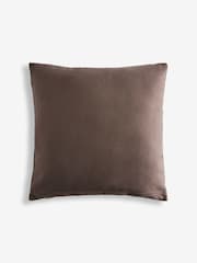 Brown Blakey Velvet Cushion - Image 4 of 5
