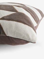 Brown Blakey Velvet Cushion - Image 5 of 5