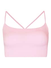 Sweaty Betty Nerine Pink Spirit Restored Seamless Yoga Bra - Image 7 of 7
