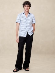 Banana Republic Blue Cotton Poplin Shirt - Image 1 of 1