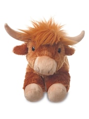 Aurora World Flopsies Highland Cow Plush Toy - Image 3 of 3