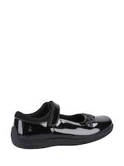 Schwarzes Lackleder - Hush Puppies Senior Christina School Shoes - Bild 3 von 4