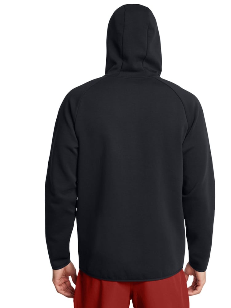 Under Armour Black Unstoppable Fleece Full Zip Hoodie - Image 2 of 6