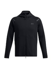 Under Armour Black Unstoppable Fleece Full Zip Hoodie - Image 5 of 6