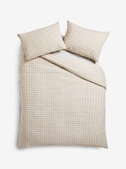 Natural Duvet Cover and Pillowcase Set - Image 6 of 6