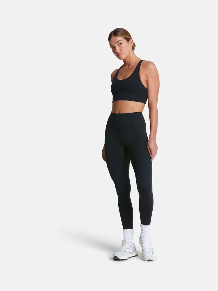 Gym + Coffee Black Womens Aurora Full Length Leggings - Image 2 of 6