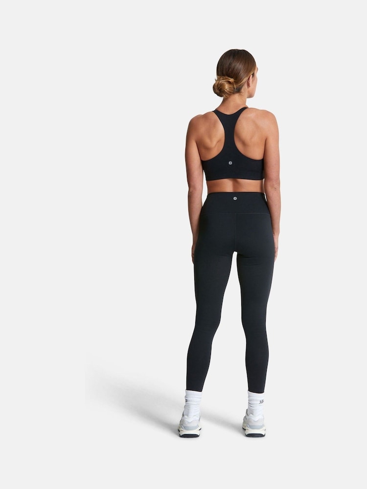 Gym + Coffee Black Womens Aurora Full Length Leggings - Image 3 of 6