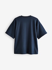 Navy Blue Game Controller Short Sleeve Christmas 100% Cotton T-Shirt (3-16yrs) - Image 2 of 4