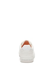 Rocket Dog Cheery Canvas Cotton White Trainers - Image 5 of 5