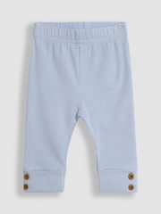 JoJo Maman Bébé Natural Hedgehog Frill Tunic And Leggings Set - Image 6 of 8
