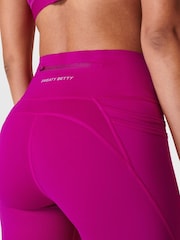 Sweaty Betty Magenta Fusion Purple Full Length Power Pro 7/8 Workout Leggings - Image 10 of 10