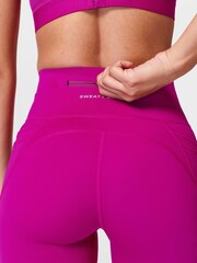Sweaty Betty Magenta Fusion Purple Full Length Power Pro 7/8 Workout Leggings - Image 8 of 10
