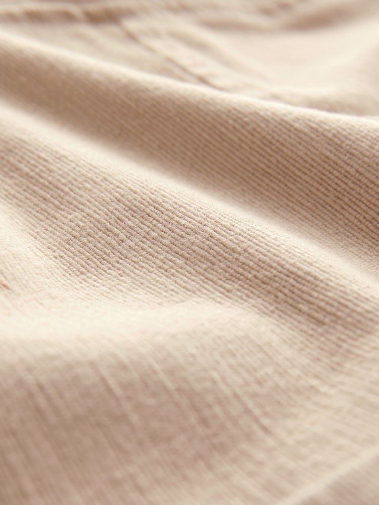 Natural Print Embroidered Shacket - Image 10 of 10