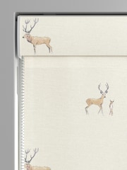 Sophie Allport Natural Stags Made to Measure 100% Cotton Roman Blinds - Image 3 of 6
