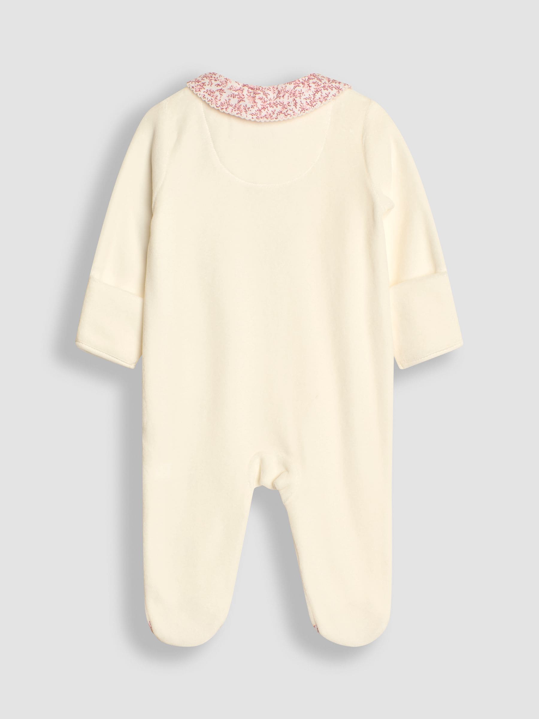 Maman  Buy JoJo Maman Bébé White Velour All-In-One from Next USA