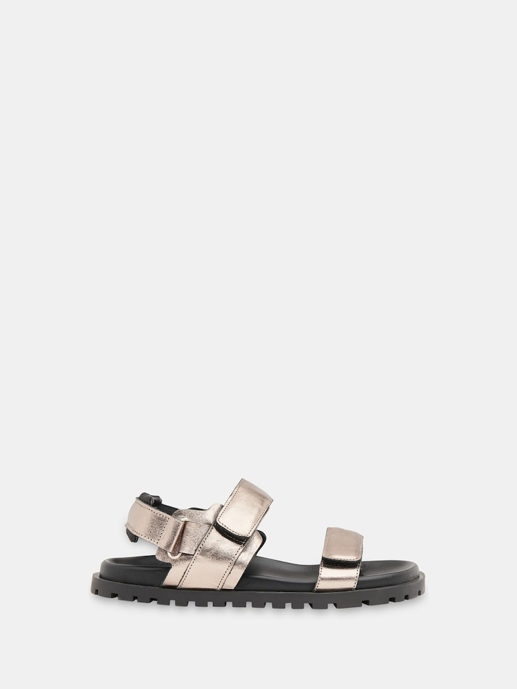 Whistles Natural Ria Sporty Touch Fasten Sandals - Image 1 of 4 Whistles Natural Ria Sporty Touch Fasten Sandals - Image 1 of 4