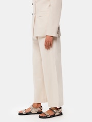 Whistles Natural Ria Sporty Touch Fasten Sandals - Image 4 of 4
