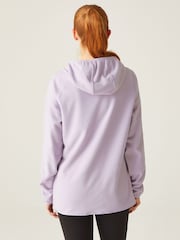 Regatta Purple Warriewood Half Zip Hooded Hoodie - Image 2 of 8