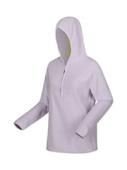 Regatta Purple Warriewood Half Zip Hooded Hoodie - Image 8 of 8